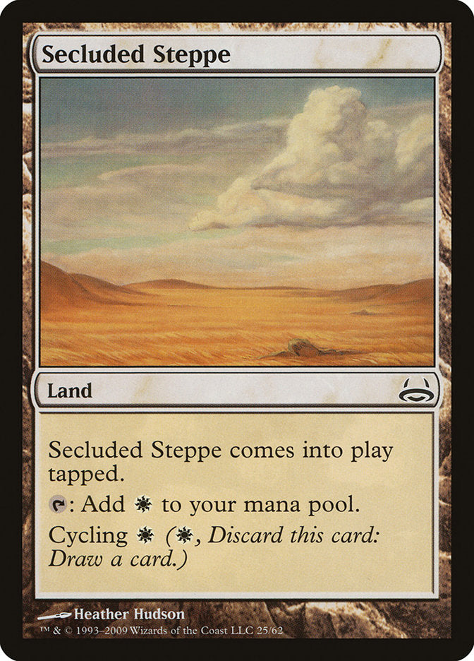 Secluded Steppe [Duel Decks: Divine vs. Demonic] | Gamer Loot