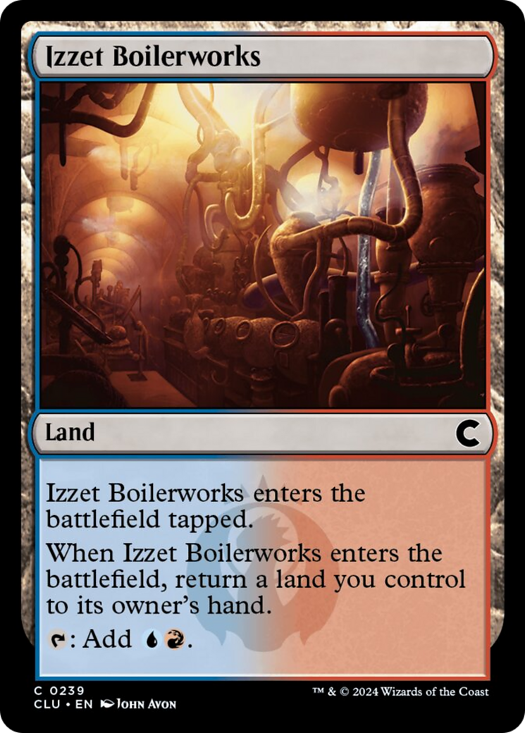 Izzet Boilerworks [Ravnica: Clue Edition] | Gamer Loot