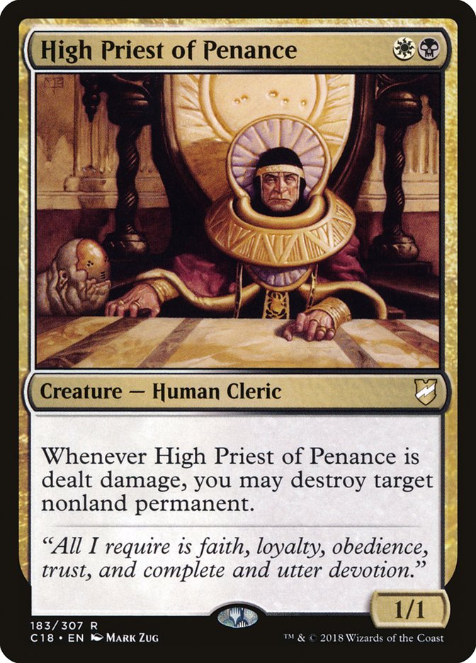 High Priest of Penance [Commander 2018] | Gamer Loot