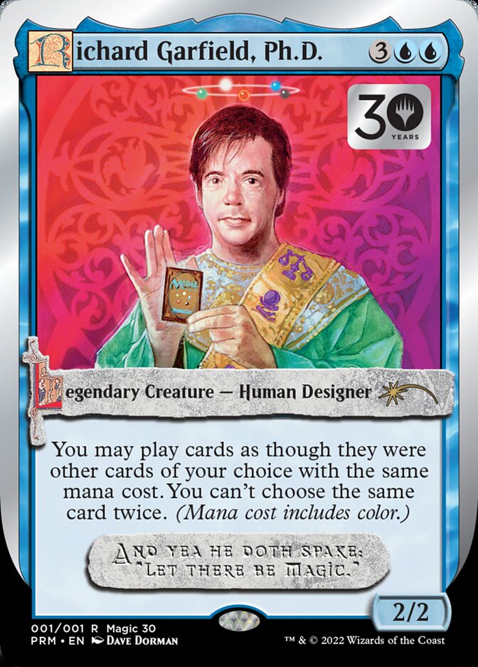 Richard Garfield, Ph.D. [30th Anniversary Promos] | Gamer Loot