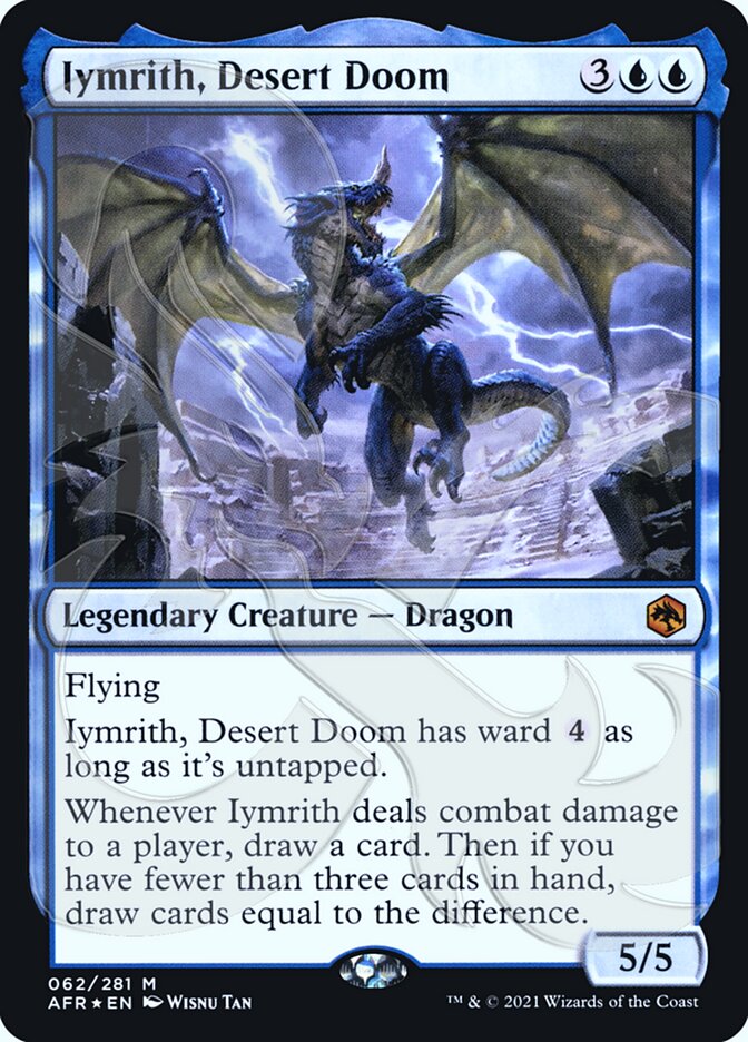 Iymrith, Desert Doom (Ampersand Promo) [Dungeons & Dragons: Adventures in the Forgotten Realms Promos] | Gamer Loot