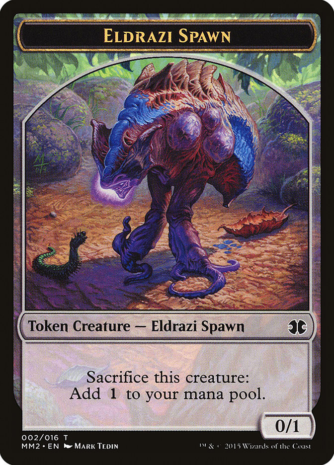 Eldrazi Spawn (002/016) [Modern Masters 2015 Tokens] | Gamer Loot