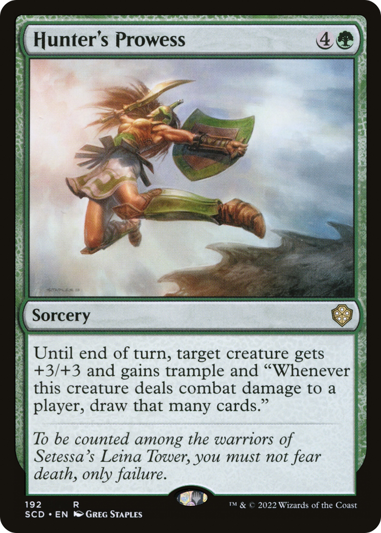 Hunter's Prowess [Starter Commander Decks] | Gamer Loot