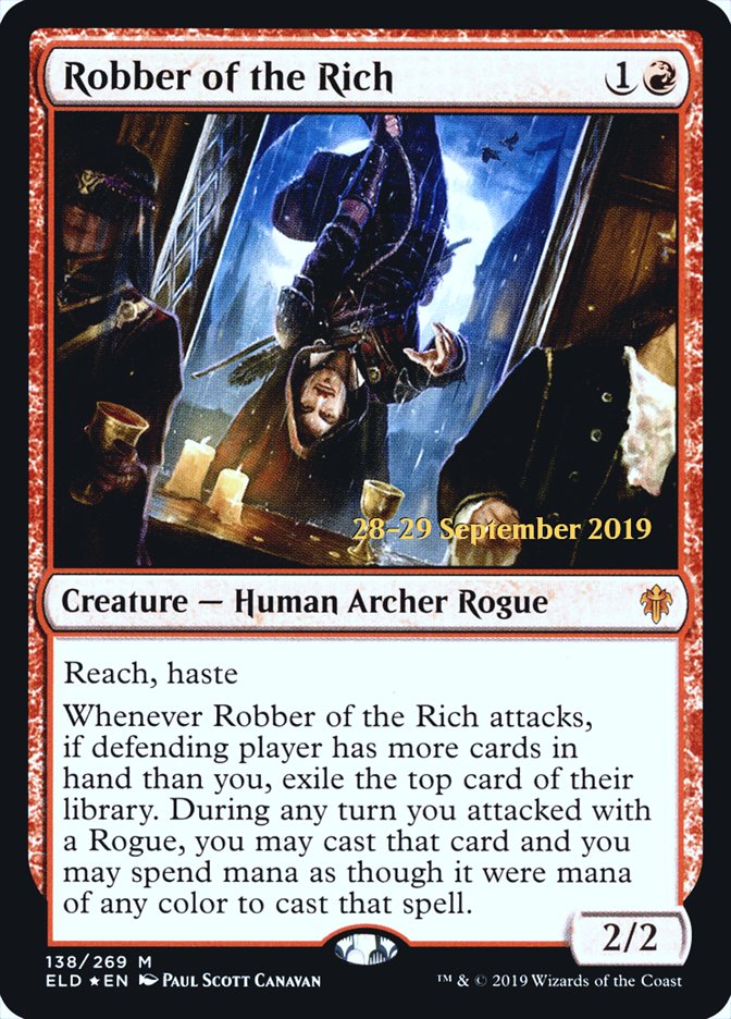 Robber of the Rich  [Throne of Eldraine Prerelease Promos] | Gamer Loot