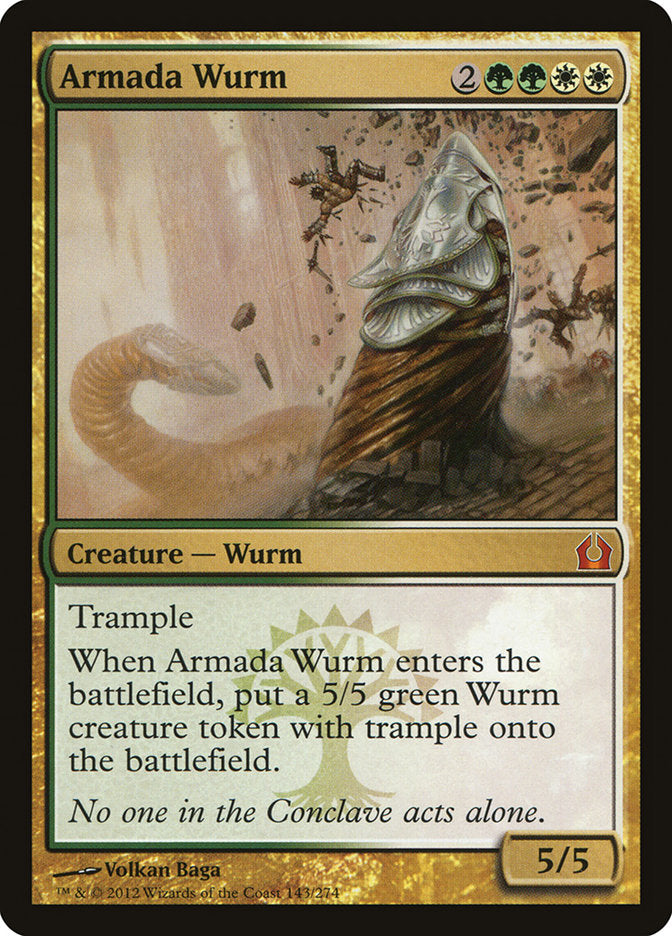 Armada Wurm [Return to Ravnica] | Gamer Loot