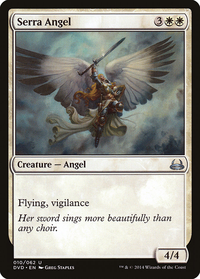 Serra Angel (Divine vs. Demonic) [Duel Decks Anthology] | Gamer Loot