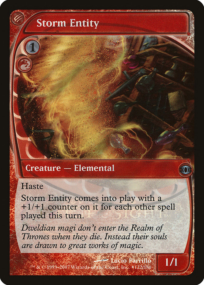 Storm Entity [Future Sight Promos] | Gamer Loot