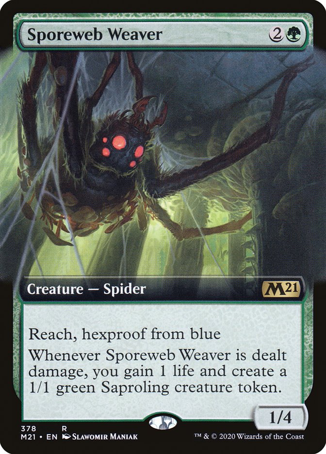 Sporeweb Weaver (Extended) [Core Set 2021] | Gamer Loot