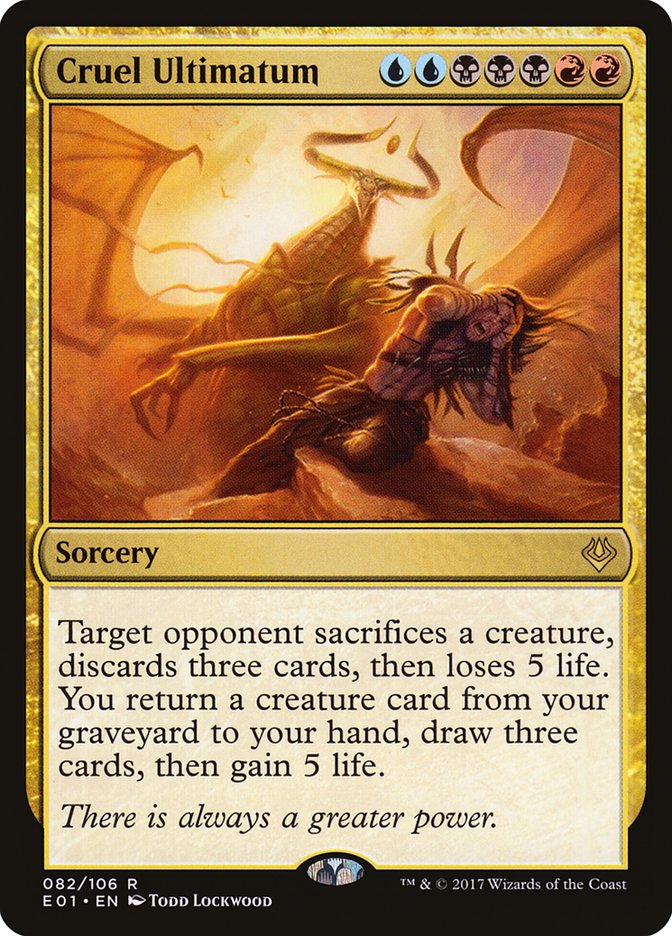 Cruel Ultimatum [Archenemy: Nicol Bolas] | Gamer Loot