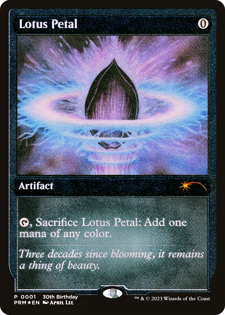 Lotus Petal (Foil Etched) [30th Anniversary Promos] | Gamer Loot