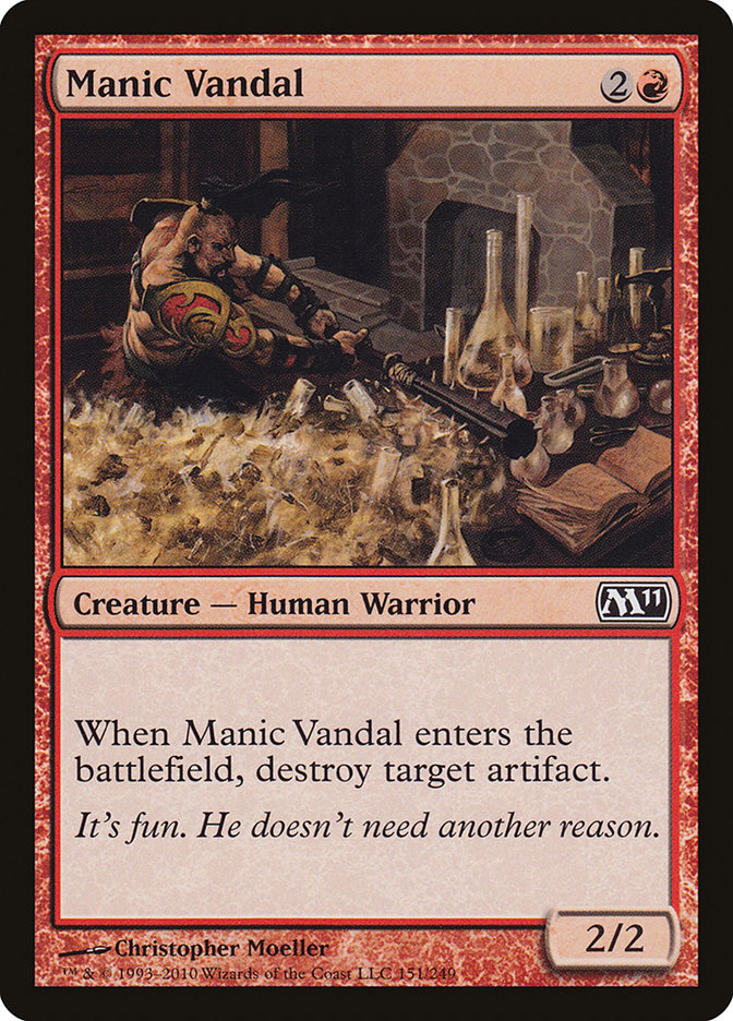 Manic Vandal [Magic 2011] | Gamer Loot