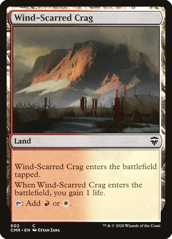 Wind-Scarred Crag [Commander Legends] | Gamer Loot