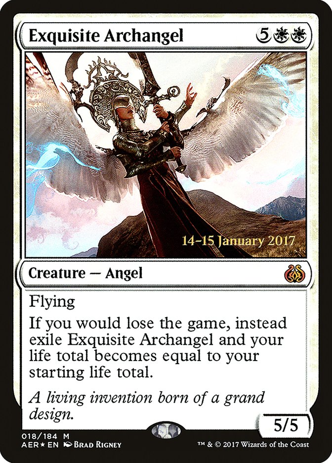 Exquisite Archangel  [Aether Revolt Prerelease Promos] | Gamer Loot