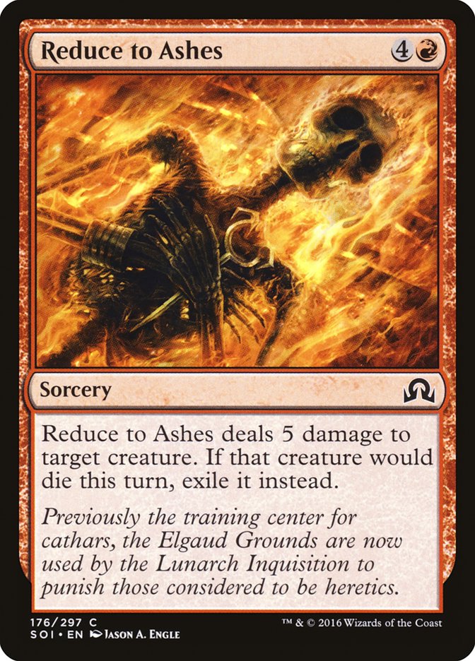 Reduce to Ashes [Shadows over Innistrad] | Gamer Loot