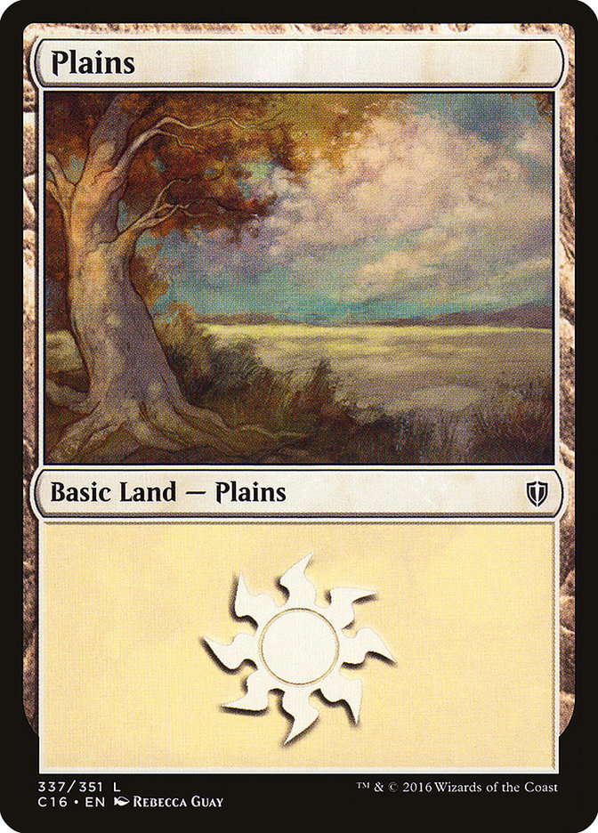 Plains (337) [Commander 2016] | Gamer Loot