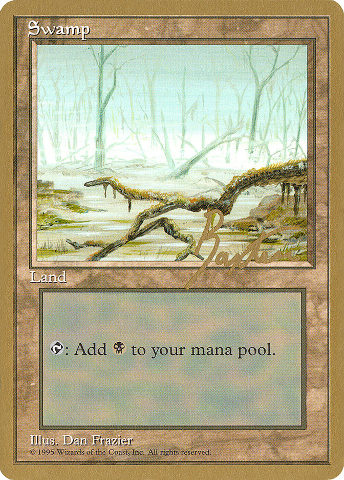 Swamp (gb372) (George Baxter) [Pro Tour Collector Set] | Gamer Loot