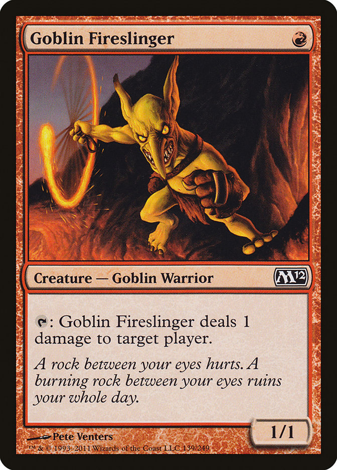 Goblin Fireslinger [Magic 2012] | Gamer Loot