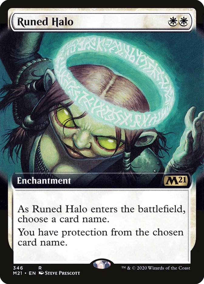 Runed Halo (Extended) [Core Set 2021] | Gamer Loot