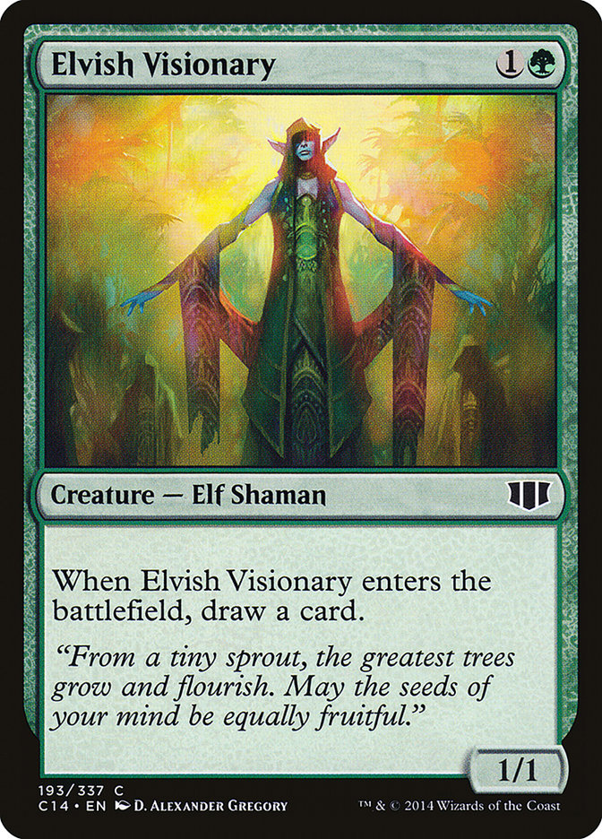 Elvish Visionary [Commander 2014] | Gamer Loot