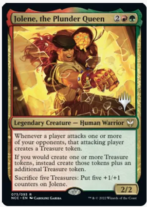 Jolene, the Plunder Queen (Promo Pack) [Streets of New Capenna Commander Promos] | Gamer Loot