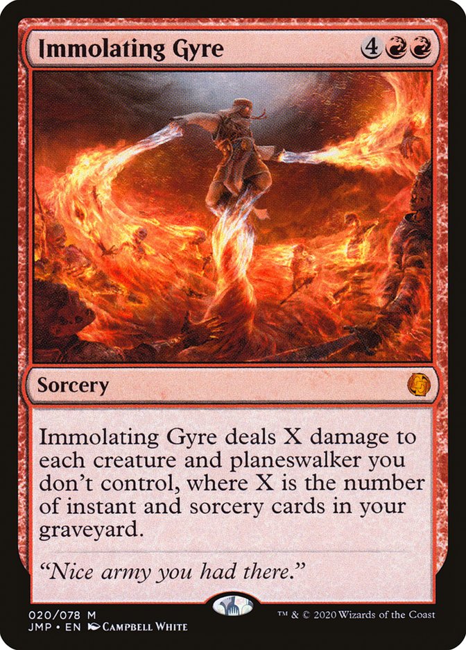 Immolating Gyre [Jumpstart] | Gamer Loot