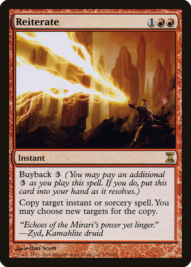 Reiterate [Time Spiral] | Gamer Loot