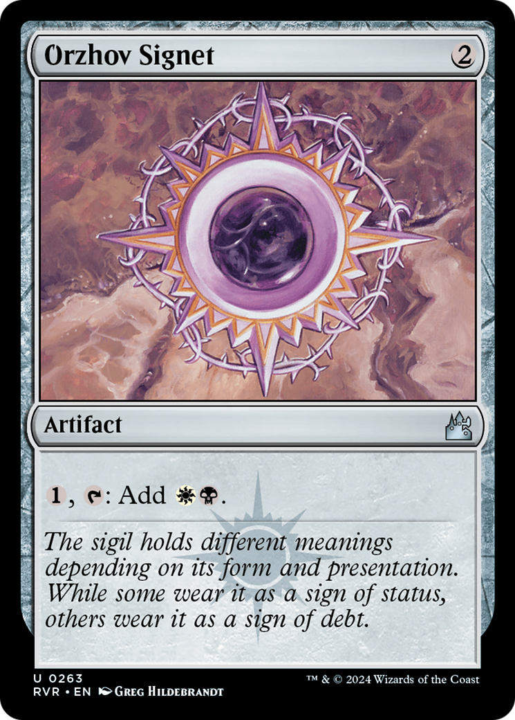 Orzhov Signet [Ravnica Remastered] | Gamer Loot