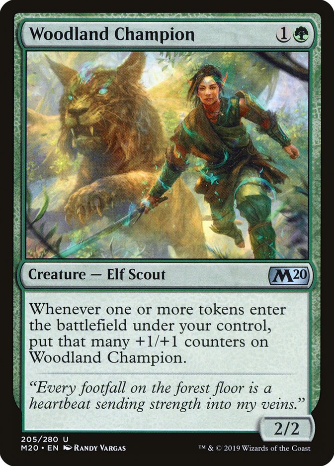 Woodland Champion [Core Set 2020] | Gamer Loot