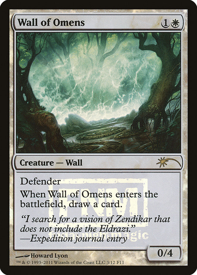 Wall of Omens [Friday Night Magic 2011] | Gamer Loot