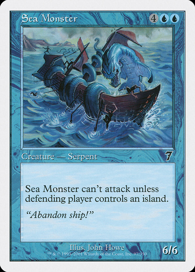 Sea Monster [Seventh Edition] | Gamer Loot