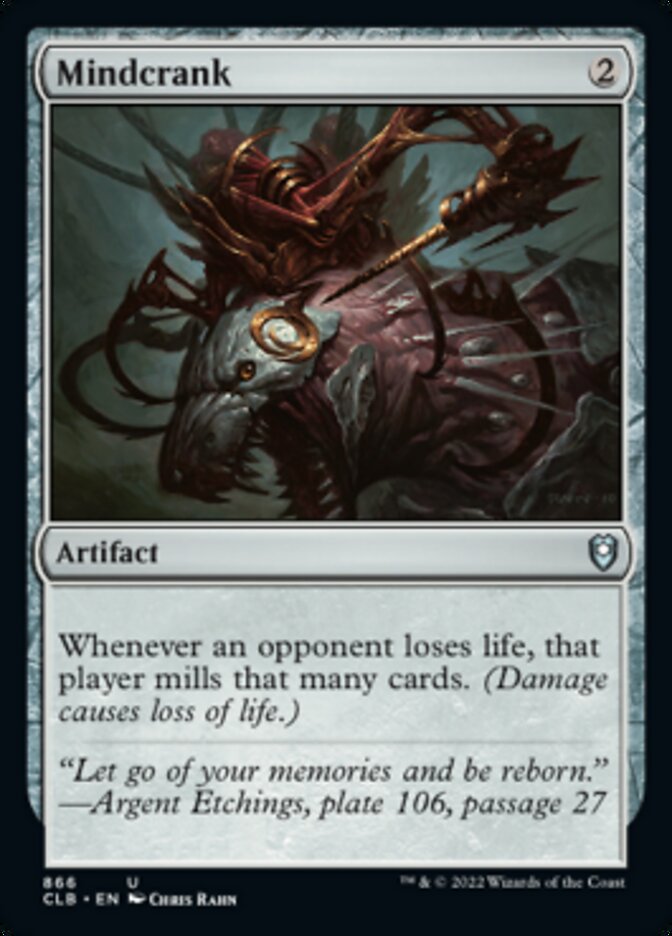 Mindcrank [Commander Legends: Battle for Baldur's Gate] | Gamer Loot
