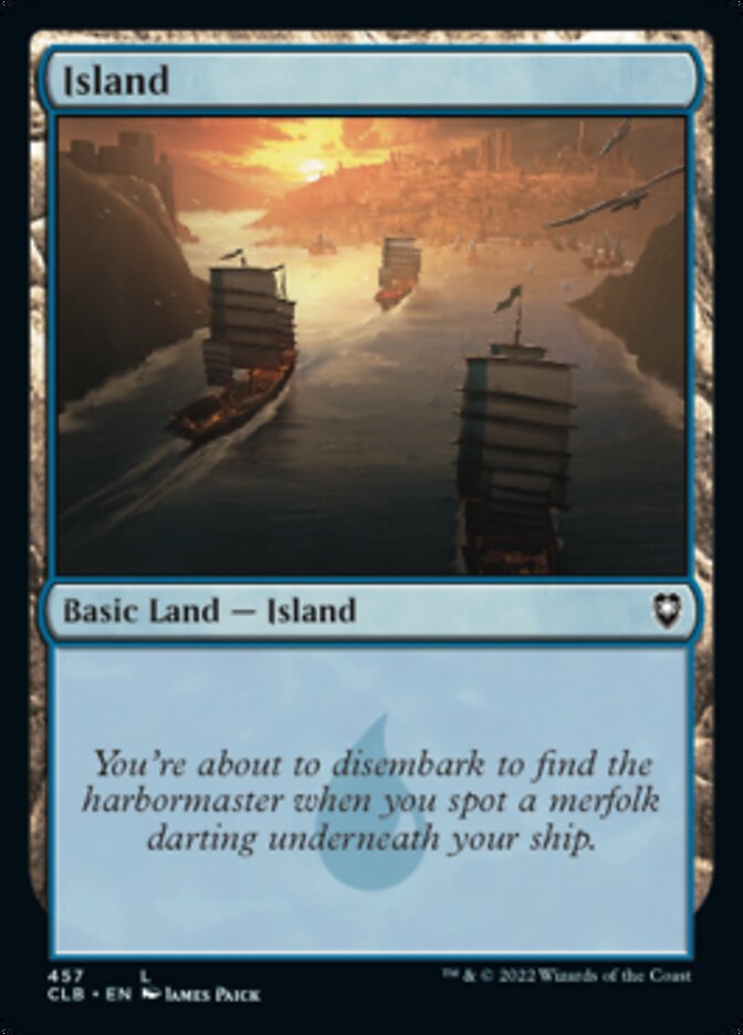 Island (457) [Commander Legends: Battle for Baldur's Gate] | Gamer Loot