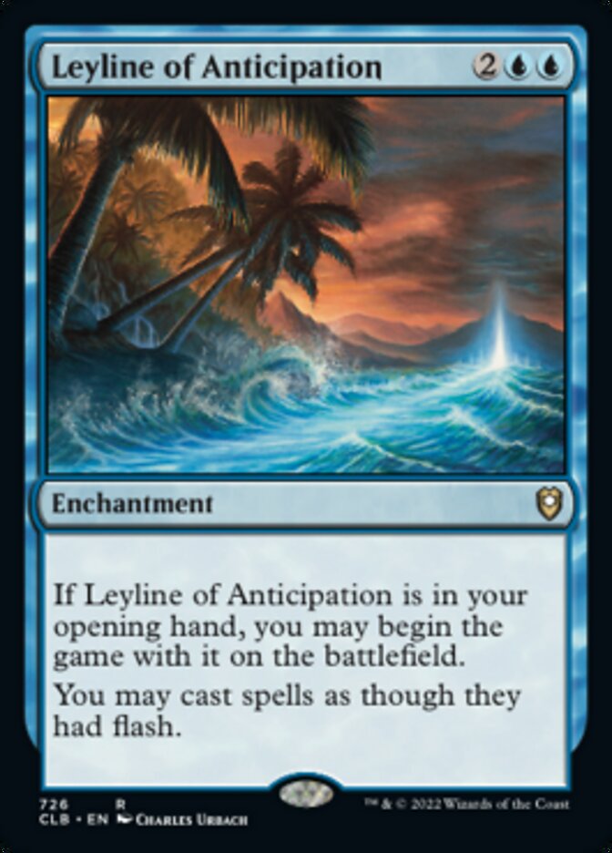 Leyline of Anticipation [Commander Legends: Battle for Baldur's Gate] | Gamer Loot