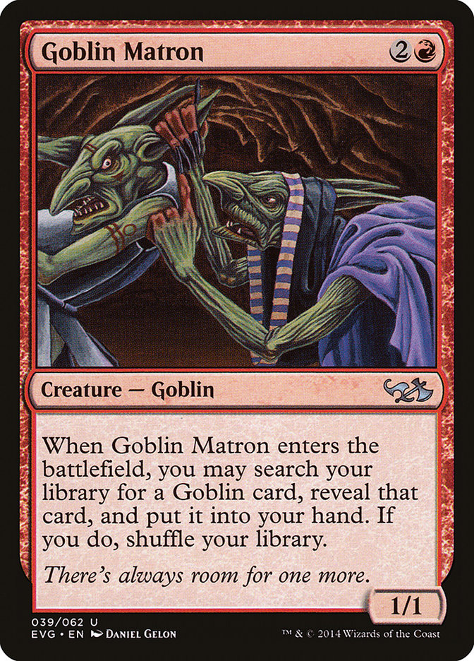 Goblin Matron (Elves vs. Goblins) [Duel Decks Anthology] | Gamer Loot