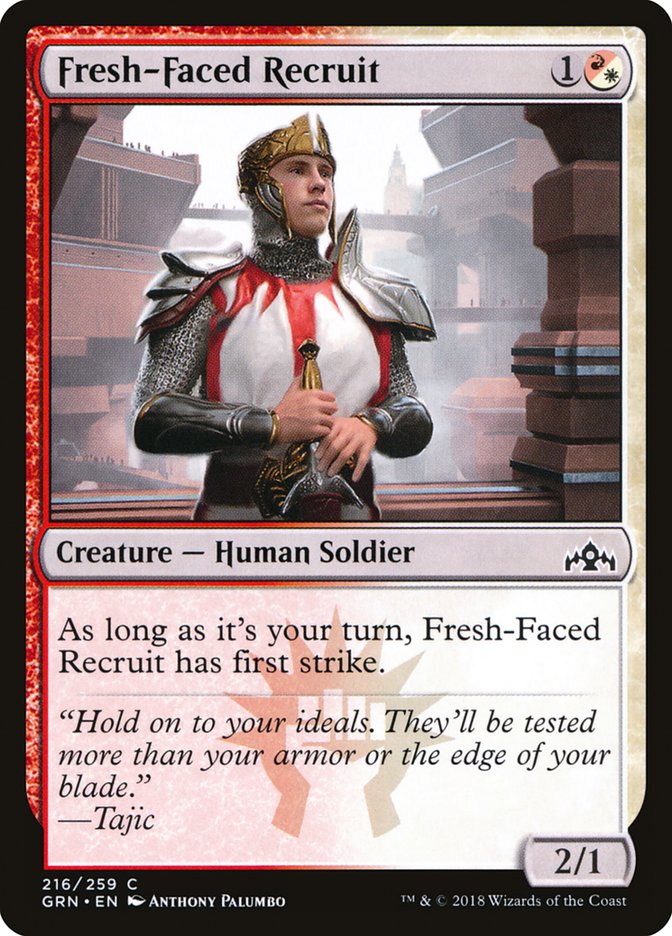 Fresh-Faced Recruit [Guilds of Ravnica] | Gamer Loot