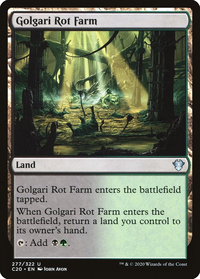 Golgari Rot Farm [Commander 2020] | Gamer Loot