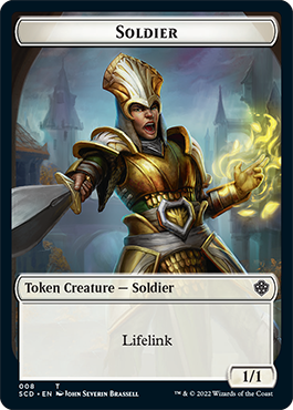 Eldrazi // Soldier Double-Sided Token [Starter Commander Decks] | Gamer Loot