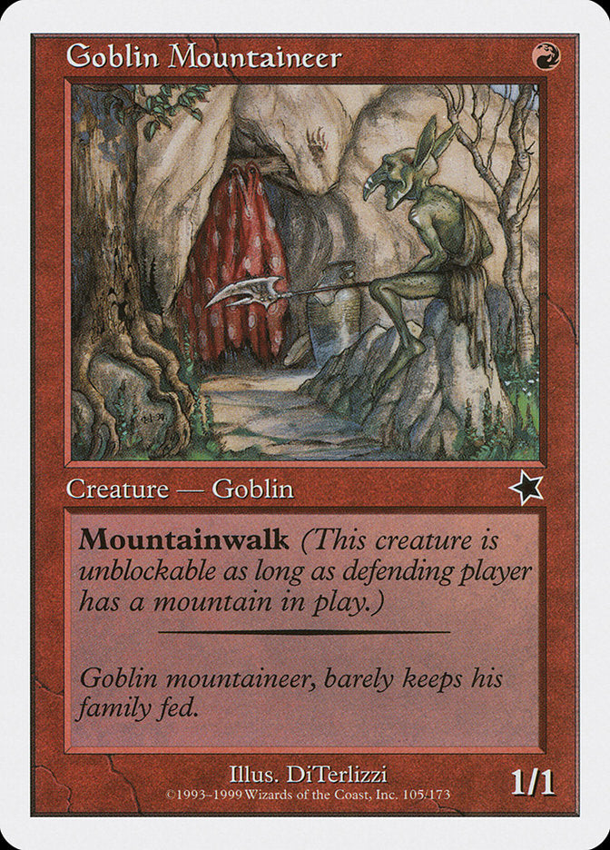 Goblin Mountaineer [Starter 1999] | Gamer Loot