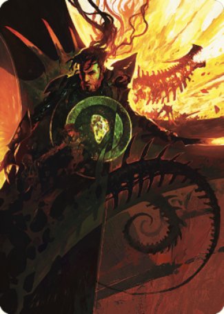 Mishra's Command Art Card [The Brothers' War Art Series] | Gamer Loot