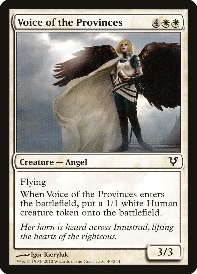 Voice of the Provinces [Avacyn Restored] | Gamer Loot