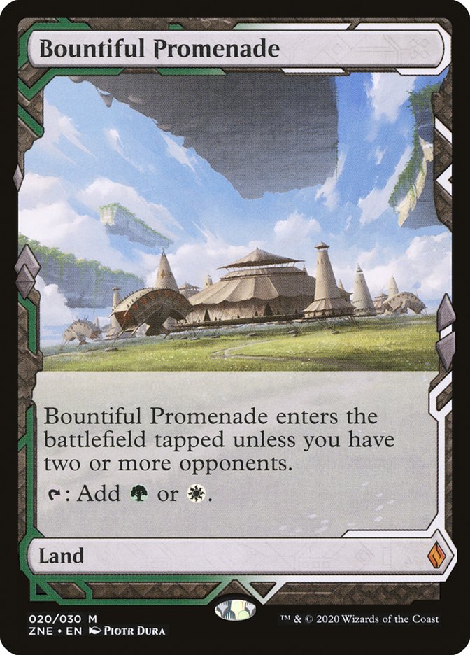 Bountiful Promenade (Expeditions) [Zendikar Rising Expeditions] | Gamer Loot