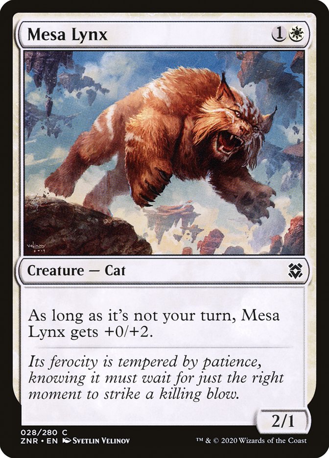 Mesa Lynx [Zendikar Rising] | Gamer Loot