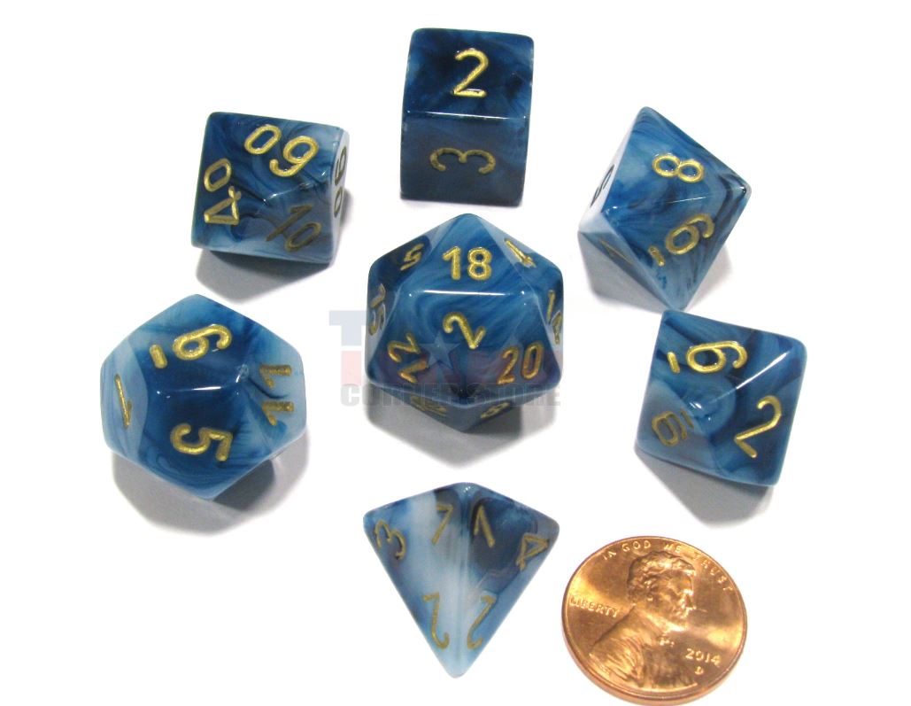 Chessex: Polyhedral Phantom™ Dice sets | Gamer Loot