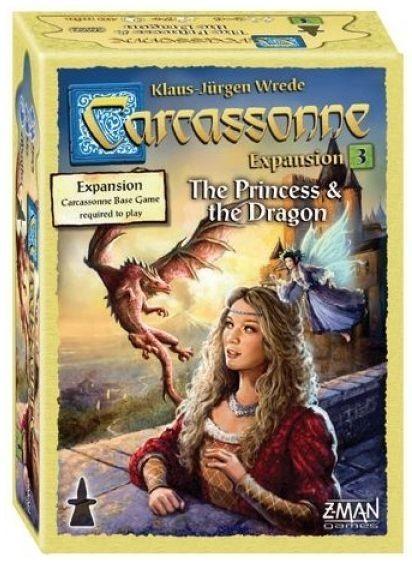 Carcassonne Expansion 3 the Princess and the Dragon | Gamer Loot