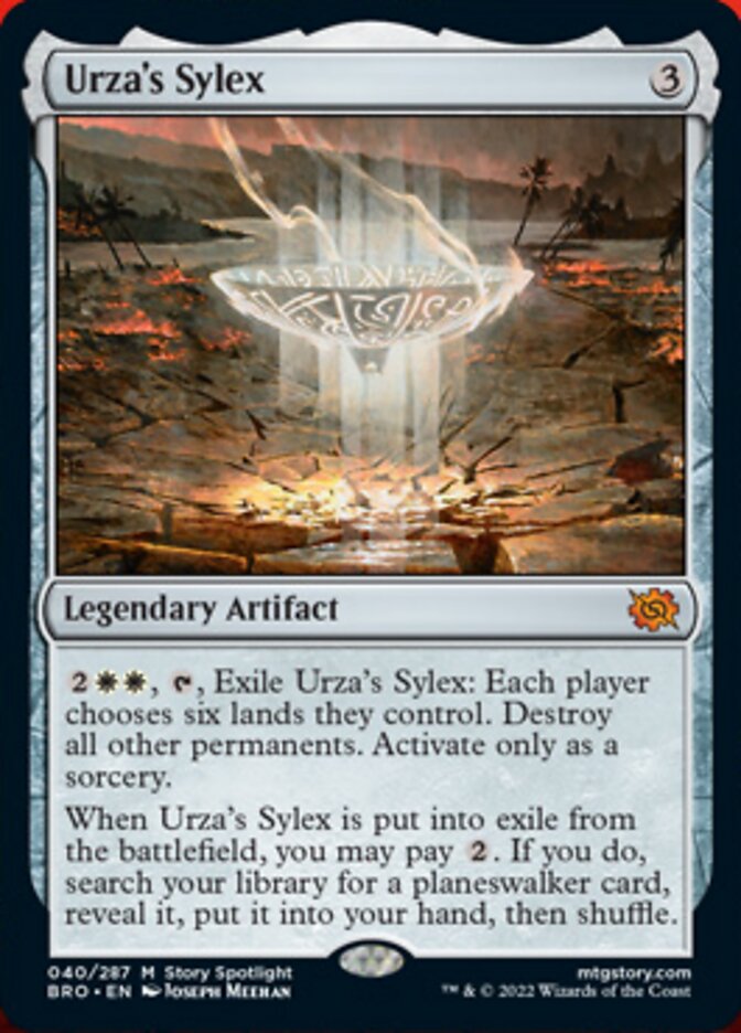 Urza's Sylex [The Brothers' War] | Gamer Loot