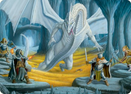 Cave of the Frost Dragon Art Card [Dungeons & Dragons: Adventures in the Forgotten Realms Art Series] | Gamer Loot