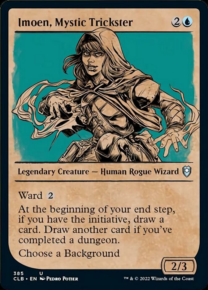 Imoen, Mystic Trickster (Showcase) [Commander Legends: Battle for Baldur's Gate] | Gamer Loot