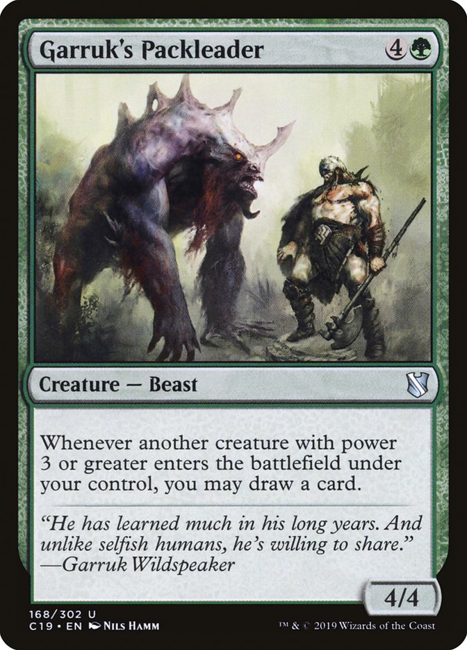 Garruk's Packleader [Commander 2019] | Gamer Loot