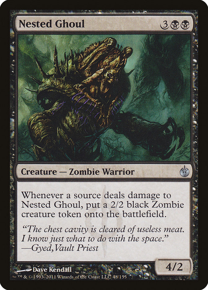 Nested Ghoul [Mirrodin Besieged] | Gamer Loot