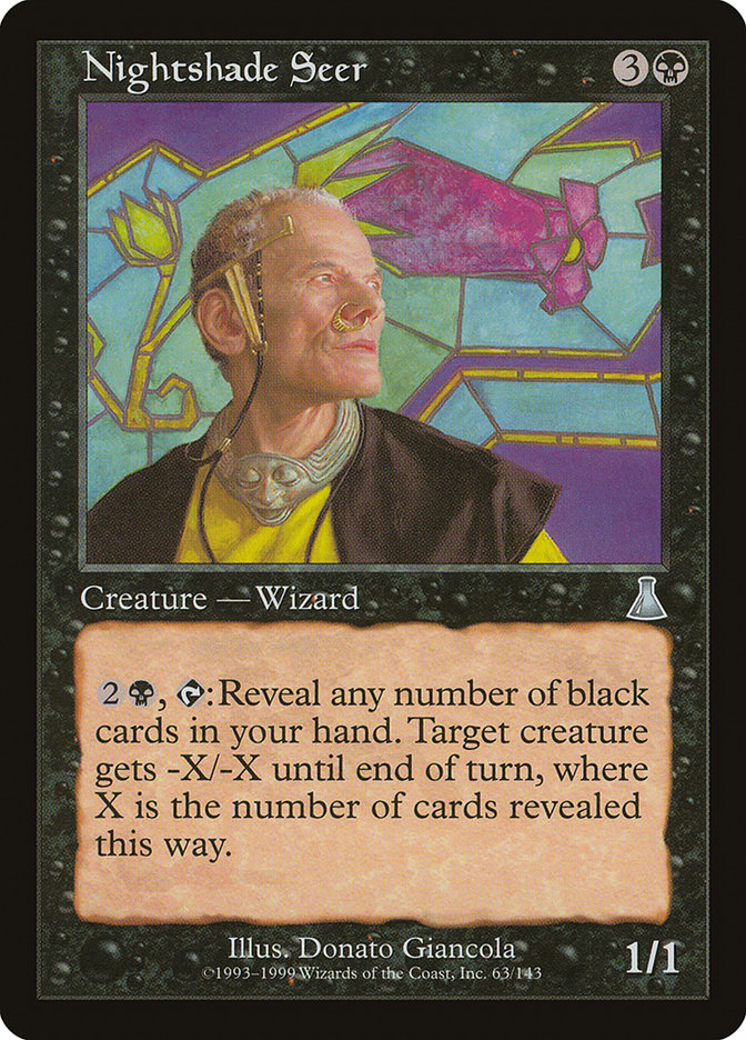 Nightshade Seer [Urza's Destiny] | Gamer Loot